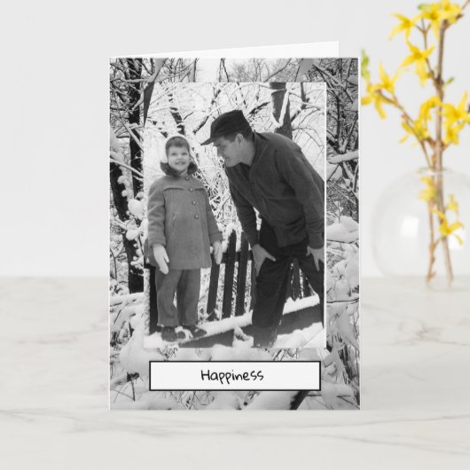 Carte de soins et de soins (Fleur jaune)