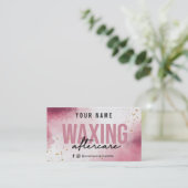 Carte de soins postérieurs Purple Rose (Debout devant)