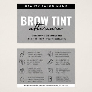 Carte de soins postérieurs Silver Grey pour sourci