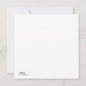 Carte de soins Souris in Tulips (Dos)