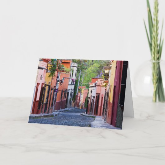 Carte De Sollano Street, San Miguel De Allende (Devant)