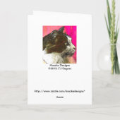 Carte de solstice (Dos)