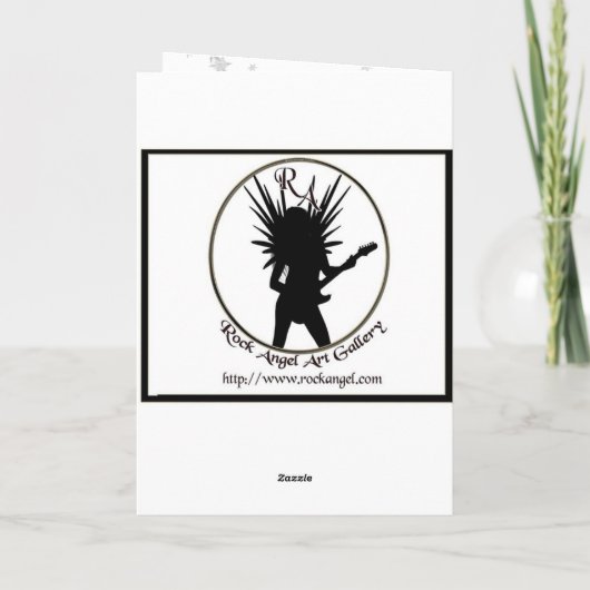 Carte de solstice d'hiver (Dos)