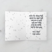 Carte de solstice d'hiver (Intérieur)