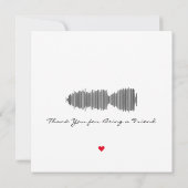 Carte de son Soundwave Singer Masqué Dino pour Ami (Dos)