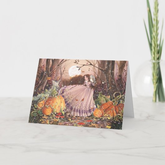 Carte de sorcière de Faery d'automne (Devant)
