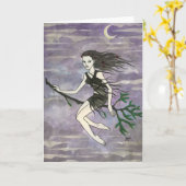 Carte de sorcière de "Serafina" (Fleur jaune)