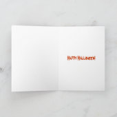 Carte de sorcière d'Halloween par Molly Harrison (Intérieur)