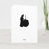 Carte de Sort de Magie de Sorcière et de Lune (Dos)