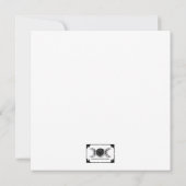 Carte de sortie de forêt verte personnalisable (Dos)