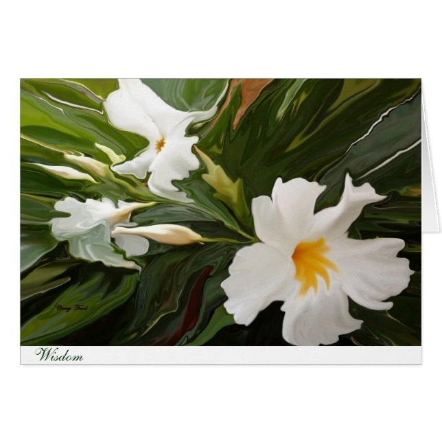 CARTE DE SOUHAIT 4 (Devant horizontal)