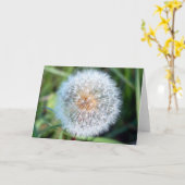 Carte de souhaits (Fleur jaune)