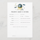 Carte de souhaits de Baby shower de boule de crist (Devant)