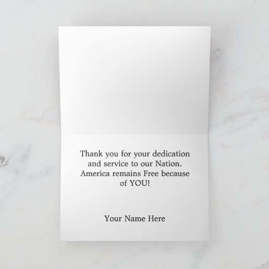 Carte de soumission Mac Arthur Merci de la Force a (Intérieur)