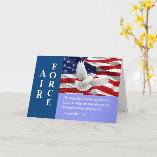 Carte de soumission Mac Arthur Merci de la Force a (Fleur jaune)