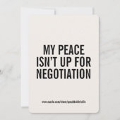 Carte de soumission personnalisée pour la santé me (Devant)