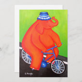 Carte de sourire (Devant / Derrière)