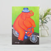 Carte de sourire (Debout devant)