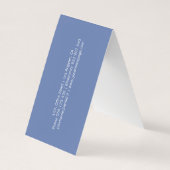 Carte de sourire de rendez-vous de dent de (Dos)