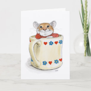 Carte de souris à café Mug