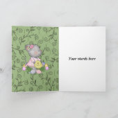 Carte de souris de Pâques (Intérieur)