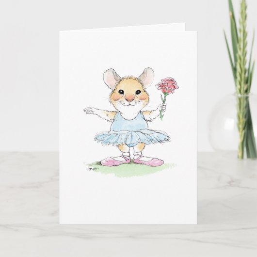 Carte de souris Tutu Cute Ballet (Devant)