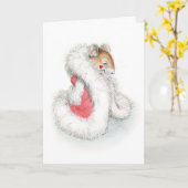 Carte de Souris Vampire (Fleur jaune)