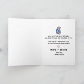 Carte de soutien de grossesse - l'attente est (Intérieur)