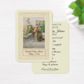 Carte de souvenir baptême baptême du Mont Carmel (Bureau)