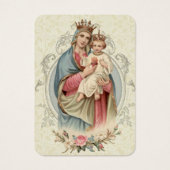 Carte de souvenir de baptême du Mont Carmel (Devant)