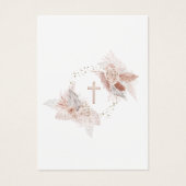 Carte de souvenir de la première sainte communion (Devant)