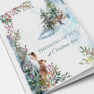 Carte de souvenir de Noël | Bois