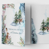 Carte de souvenir de Noël | Bois