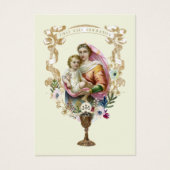 Carte de souvenir de première communion catholique (Devant)