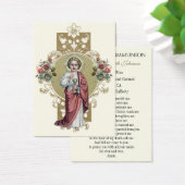 Carte de souvenir de première communion catholique (Bureau)