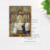 Carte de souvenir de première communion catholique (Bureau)