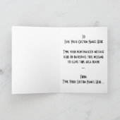 Carte de souvenir d'horizon de New York City de (Intérieur)