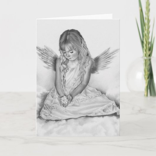 Carte de souvenir Little Angel (Devant)