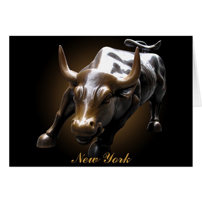 Carte de souvenir New York Card (Devant horizontal)