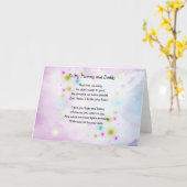 Carte de souvenir pour bébé ou enfant (Fleur jaune)