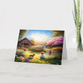 Carte de souvenirs d'enfance pour personnes âgées (Devant)