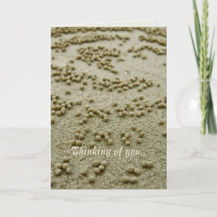 Carte de souvenirs Visions de plage