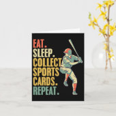 Carte de sport Collecte de baseball de baseball de (Fleur jaune)