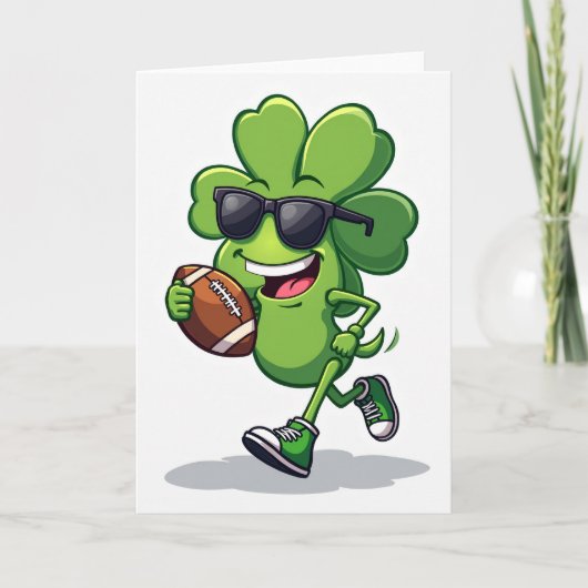 Carte de sport Fun Lucky Clover (Devant)