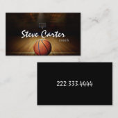 Carte de sport professionnelle de joueur (Devant / Derrière)