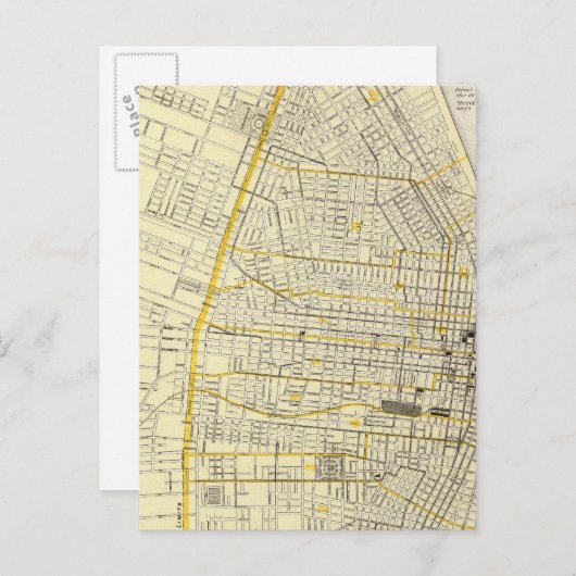 Carte de St Louis City (Devant / Derrière)