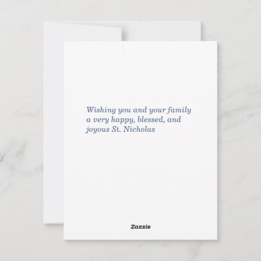 Carte de St-Nicolas (Dos)