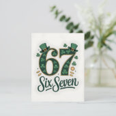 Carte de St Patrick 67 Mème Enfants (Debout devant)
