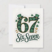 Carte de St Patrick 67 Mème Enfants (Devant)