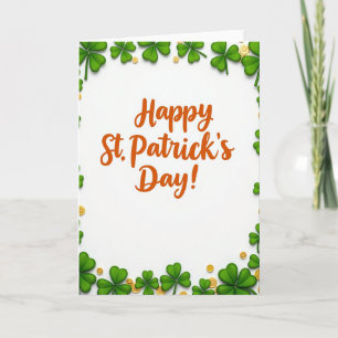 Carte de St Patricks Day pour mari